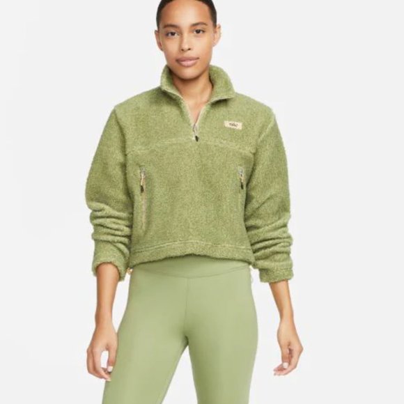 *NWT* NIKE WOMEN'S THERMA-FIT 1/2-ZIP TOP - Picture 3 of 8